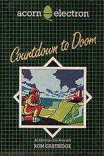 Countdown To Doom ROM Cart Cover Art