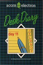 Desk Diary Cassette Cover Art
