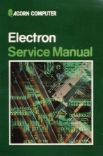 Acorn Electron Service Manual Book Cover Art