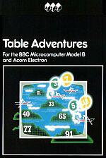 Table Adventures Cassette Cover Art