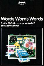 Words Words Words Cassette Cover Art