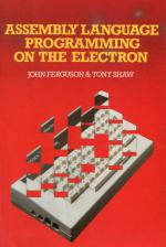 Assembly Language Programming On The Electron Book Cover Art