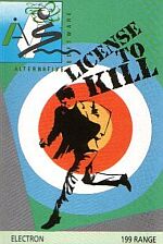 Licence To Kill Cassette Cover Art