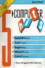 5 Computer Hits Cassette Cover Art