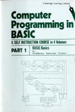 Computer Programming In Basic Part 1 Book Cover Art