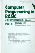 Computer Programming In Basic Part 2 Book Cover Art