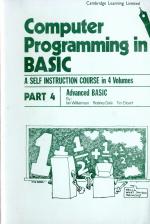 Computer Programming In Basic Part 4 Book Cover Art