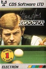 Steve Davis Snooker Cassette Cover Art
