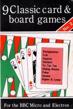 Classic Card And Board Games 2 Cassette Cover Art
