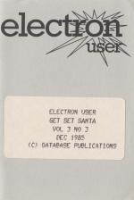 Electron User 3.03 Cassette Cover Art