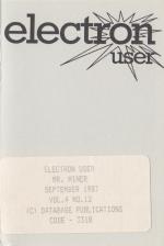 Electron User 4.12 Cassette Cover Art