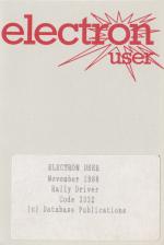 Electron User 6.02 Cassette Cover Art