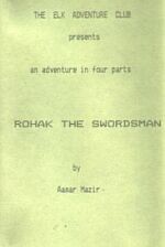 Rohak The Swordsman Cassette Cover Art