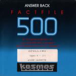 Factfile 500: Spelling 3.5 Disc Cover Art