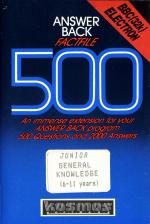 Factfile 500: Junior General Knowledge Cassette Cover Art