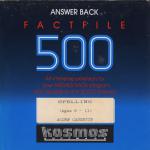 Factfile 500: Spelling Cassette Cover Art