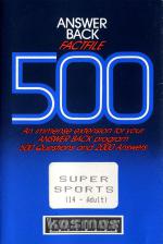 Factfile 500: Super Sports Cassette Cover Art