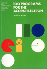 100 Programs For The Acorn Electron Book Cover Art