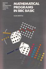 Mathematical Programs In BBC Basic Book Cover Art