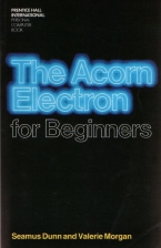 The Acorn Electron For Beginners Book Cover Art