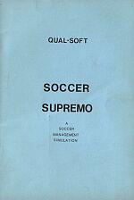 Soccer Supremo Cassette Cover Art