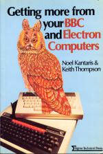 Getting More From Your BBC And Electron Computers Book Cover Art