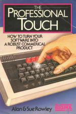 The Professional Touch Book Cover Art