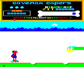 Caveman Capers Screenshot 1