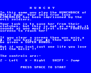 Hunchback Screenshot 0