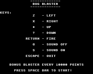 Bug Blaster Screenshot 1