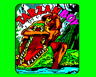 TARZAN BOY - One of the classic Alligata software titles