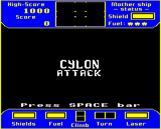Cylon Attack Screenshot 1
