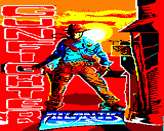 GUNFIGHTER, A Spanking Loading Screen In Mode 2 Introduces The Action