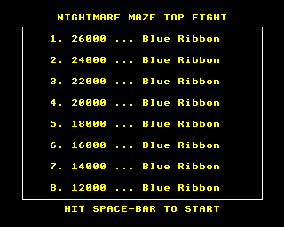 Nightmare Maze Screenshot 1