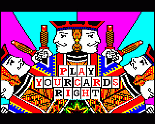Play Your Cards Right Loading Screen