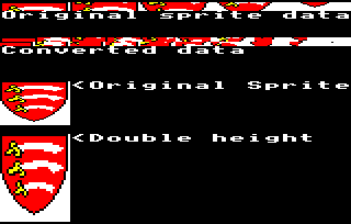 Cross Mode & Double Height Sprites Screenshot 0