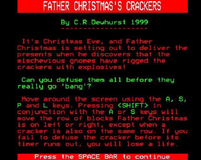 Father Christmas' Crackers Screenshot 10