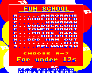 Fun School: For Under 12s Screenshot 0
