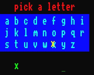 Pick A Letter Screenshot 3