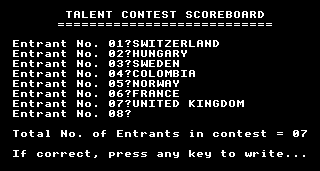 Eurovision Scoreboard Screenshot 0