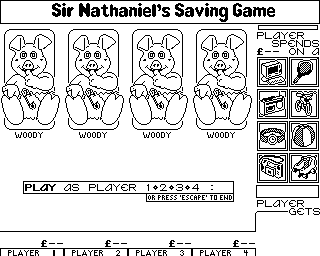 Sir Nathaniel's Saving Game Screenshot 1