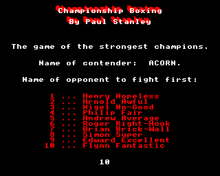 Championship Boxing Screenshot 0