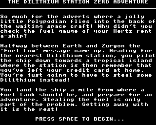 Dilthithium Station Zero Screenshot 0