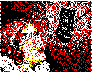 Girl At Radio Microphone Screenshot 0
