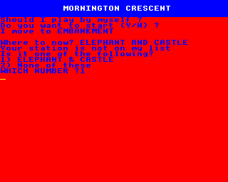 Mornington Crescent Screenshot 0