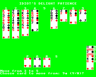 Idiot's Delight Patience Screenshot 5