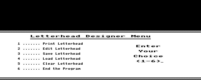 Letterhead Designer Screenshot 0