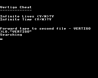 Vertigo Cheat Screenshot 0