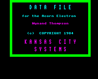 Data File Screenshot 1