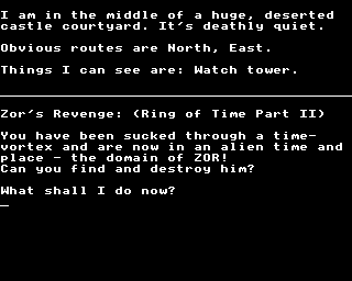 Revenge Of Zor Screenshot 2